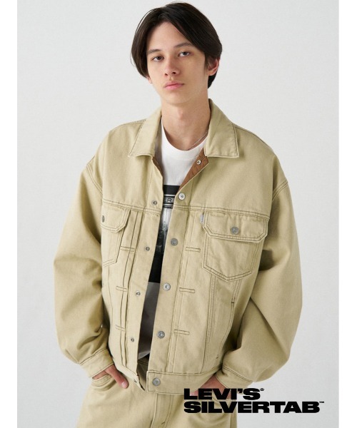 Levi's（リーバイス） デニムジャケット M タン メンズ : ZOZOTOWN
