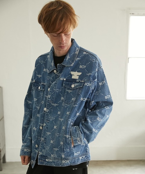 BOY LONDON デニムジャケット ダメージ加工 BOY LONDON（ボーイロンドン） デニムジャケット gジャン 「BOY LONDON