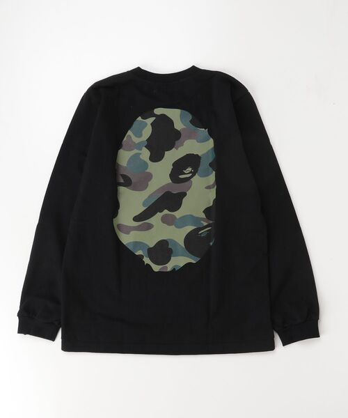 A BATHING APE（アベイシングエイプ） tシャツ 1ST CAMO BIG APE HEAD