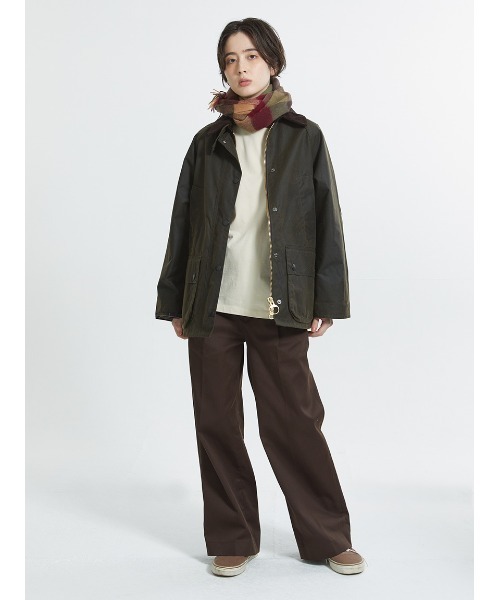 Barbour（バブアー） マフラー ラムズ ウール ブロックチェック