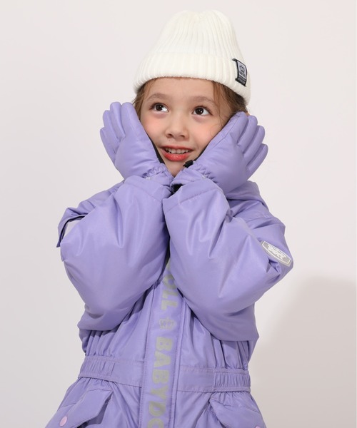 BABY DOLL ロゴプリント スキーウェア 子ども用 BABY DOLL ロゴ