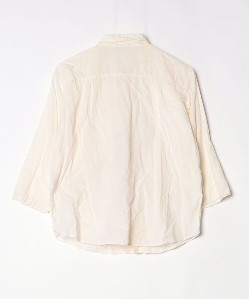 「Plantation」 7分袖ブラウス M size ベージュ レディース_画像2