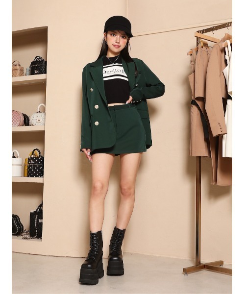 Darich（ダーリッチ） テーラードジャケット FREE ネイビー レディース