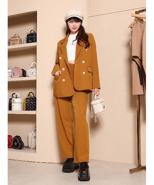 Darich（ダーリッチ） テーラードジャケット FREE ネイビー レディース