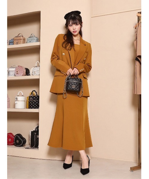 Darich（ダーリッチ） テーラードジャケット FREE ネイビー レディース