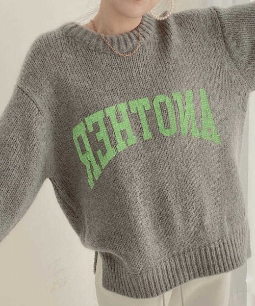 「sakishimatokyo」 長袖ニット FREE グレー レディース_画像5