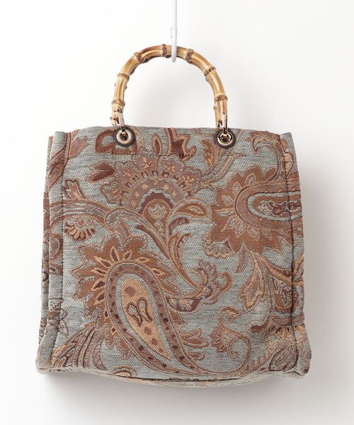 「HASHIBAMI」 ハンドバッグ FREE ブルー レディース_画像2