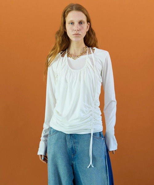 MAISON SPECIAL（メゾンスペシャル） Halter Neck Layered Tops
