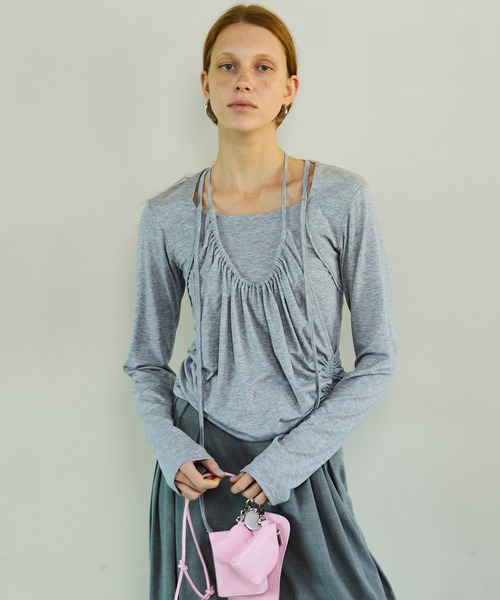 MAISON SPECIAL（メゾンスペシャル） Halter Neck Layered Tops