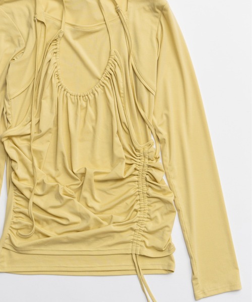 MAISON SPECIAL（メゾンスペシャル） Halter Neck Layered Tops