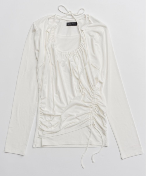 MAISON SPECIAL（メゾンスペシャル） Halter Neck Layered Tops