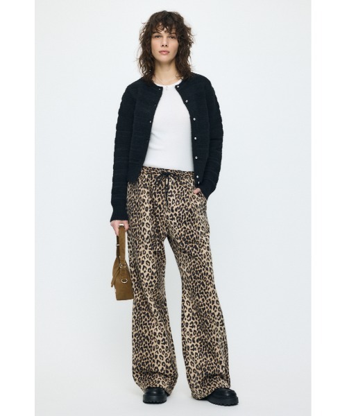 MOUSSY（マウジー） カーディガン 「26年SS新作」SHADOW STRIPE KNIT