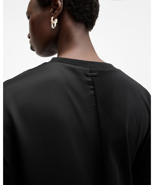 「ALLSAINTS」 半袖ワンピース 4 ブラック レディースの画像