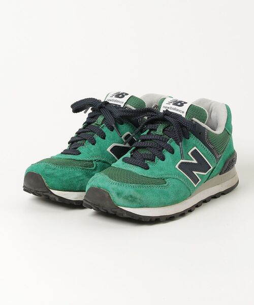 New Balance（ニューバランス） ローカットスニーカー 24cm グリーン