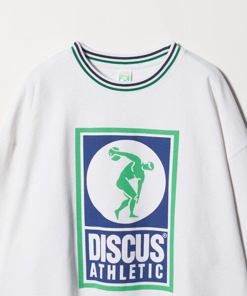 T7495 DISCUS Athletic ラグランスウェット USA製 DISCUS ATHLETIC 