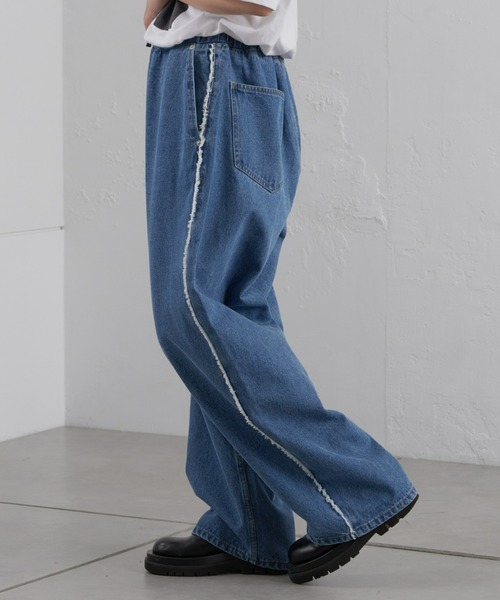 「CIAOPANIC TYPY」 デニムパンツ LARGE サックスブルー メンズ_画像4