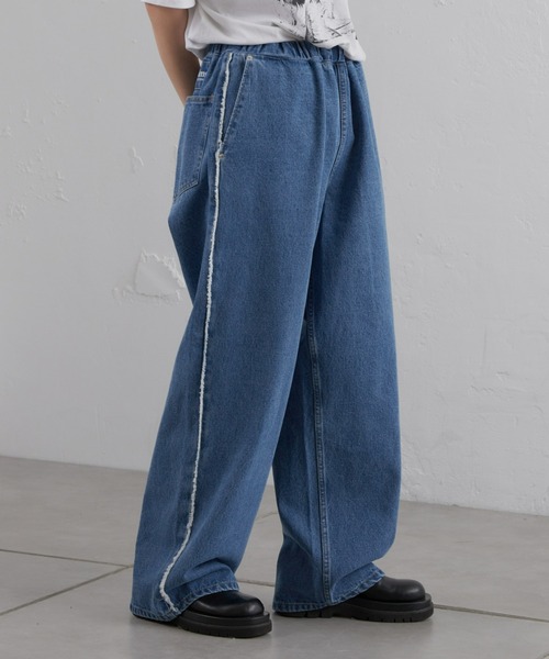「CIAOPANIC TYPY」 デニムパンツ LARGE サックスブルー メンズ_画像5