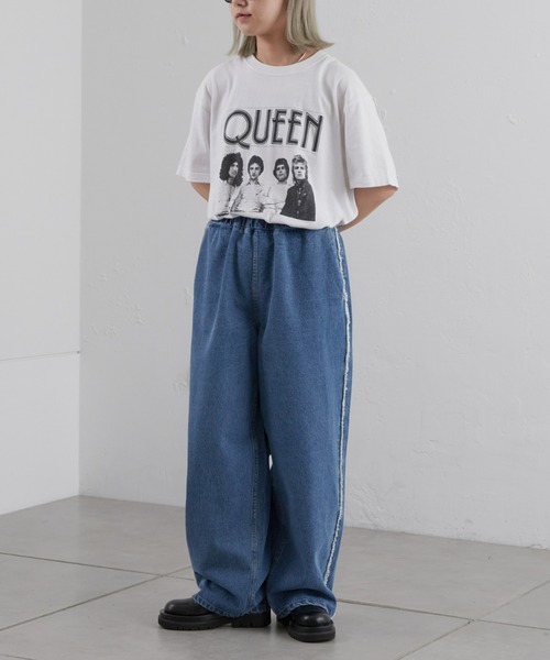 「CIAOPANIC TYPY」 デニムパンツ LARGE サックスブルー メンズ_画像9
