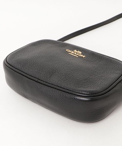 COACH（コーチ） ワンポイントショルダーバッグ - ブラック レディース