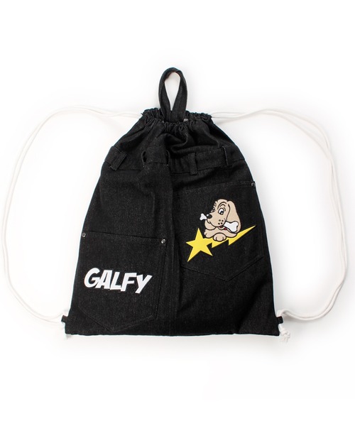 新品✨GALFY ガルフィー　リュック　バッグパック　ブラック GALFY ガルフィー リュック バックパック ブラック カジュアル メンズ