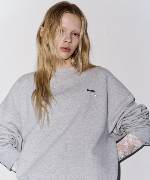 JOSE MOON（ジョゼムーン） トレーナー スウェット PEARL CHAIN SWEAT