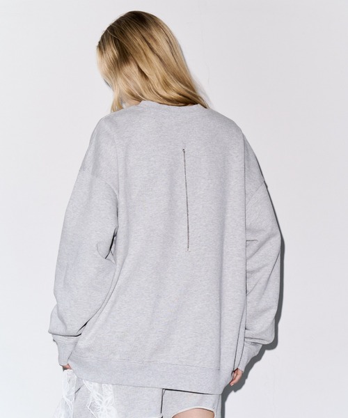 JOSE MOON（ジョゼムーン） トレーナー スウェット PEARL CHAIN SWEAT