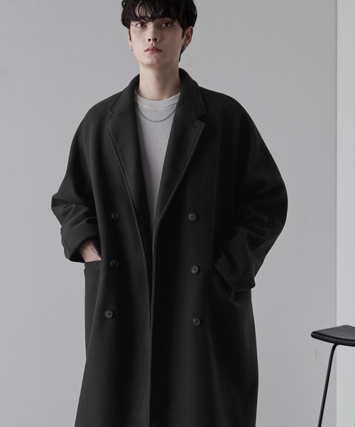 「MONO-MART」 チェスターコート L キャメル メンズ_画像5