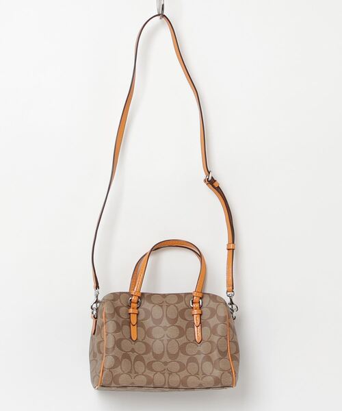 COACH（コーチ） 2WAYバッグ - ベージュ レディース : ZOZOTOWN Yahoo