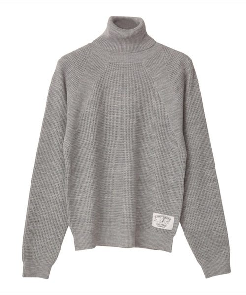 「HYSTERIC GLAMOUR」 タートルネックニット FREE グリーン レディース_画像3