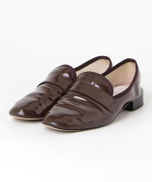 repetto ダークブラウン バレエシューズ　39 1/2 repetto（レペット） シューズ 39.5 ブラウン レディース : ZOZOTOWN