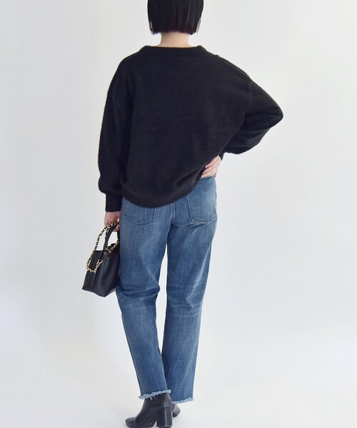 「quaranciel」 長袖ニット ONE SIZE ベージュ レディース_画像5