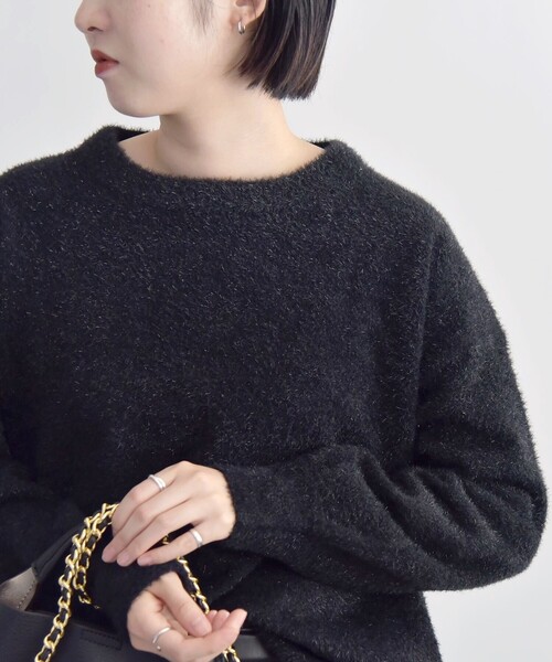「quaranciel」 長袖ニット ONE SIZE ベージュ レディース_画像6