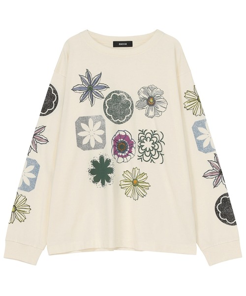 ZUCCa（ズッカ） tシャツ 8 FLOWERS T / S レディース メンズ