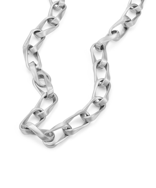 エンポリオ アルマーニ ツイスト ネックレス シルバー925 EA 銀製 EMPORIO ARMANI ネックレス エンポリオ・アルマーニ アクセサリー