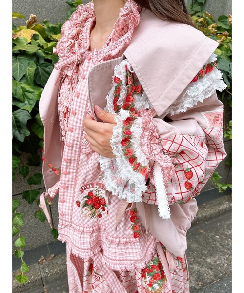 PINK HOUSE（ピンクハウス） ストール マフラー オリジナル苺ブレード