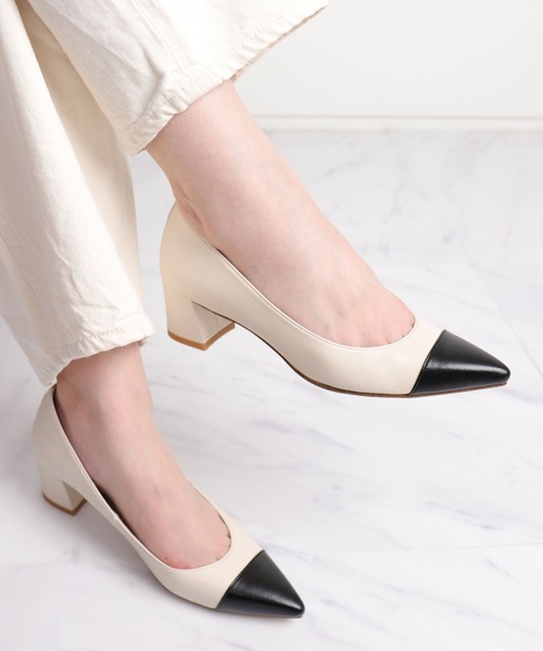 「artemis by DIANA」 パンプス 23.0cm ブラック レディース_画像6