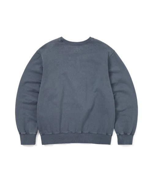 超美品 Thisisneverthat スウェット 裏起毛 ネイビー L thisisneverthat（ディスイズネバーザット） トレーナー スウェット