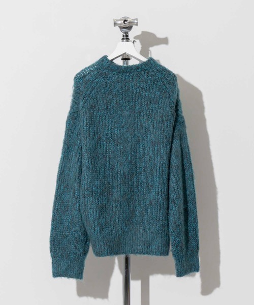「MAISON SPECIAL」 長袖ニット 1 レッド メンズの画像