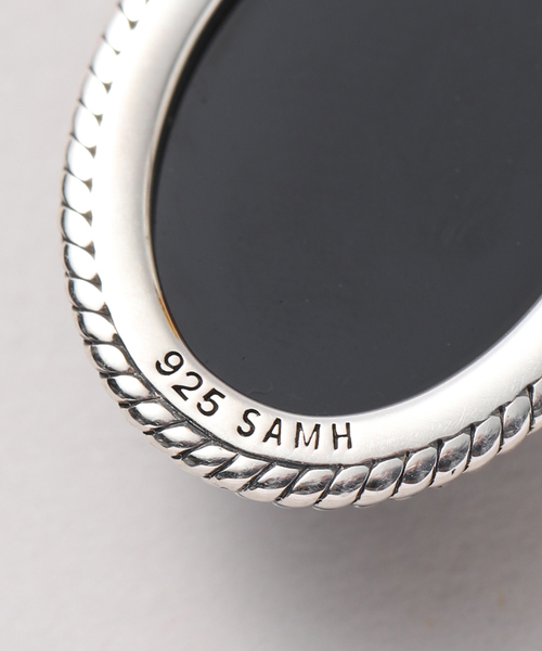ネックレス 「SAMH by LILAS」オニキスネックレス SV レディースの画像