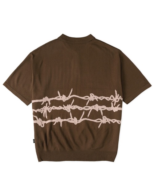 「FTW」 半袖ポロシャツ LARGE チャコール メンズ_画像3