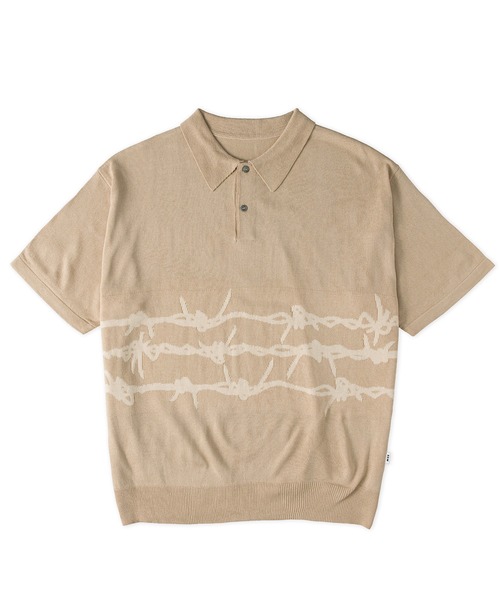 「FTW」 半袖ポロシャツ LARGE チャコール メンズ_画像4