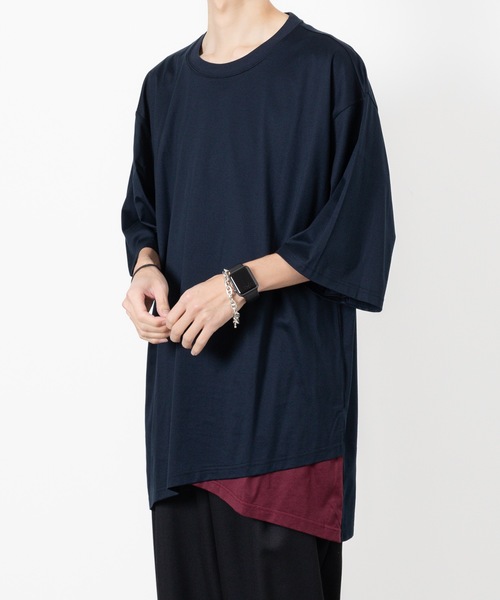 「ato」 半袖Tシャツ 46 ピンク メンズ_画像4
