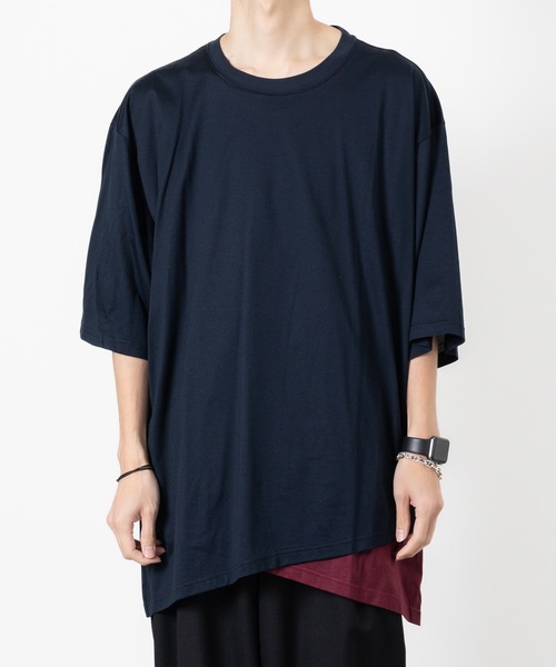 「ato」 半袖Tシャツ 46 ピンク メンズ_画像6