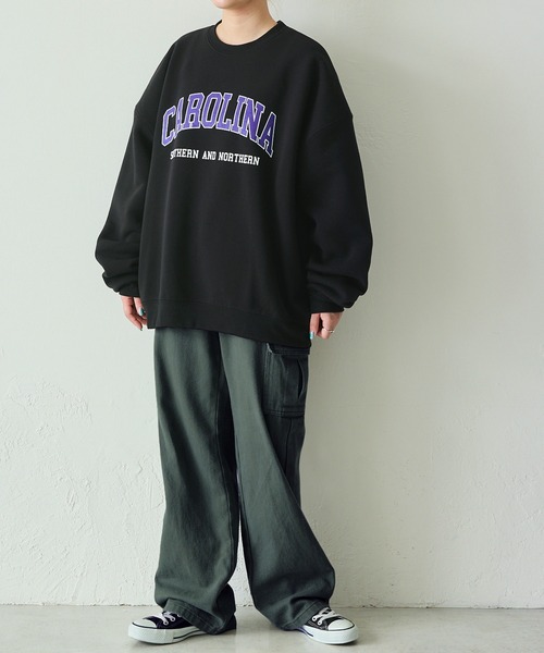 「Anchor Smith」 スウェットカットソー M ネイビー メンズ_画像5