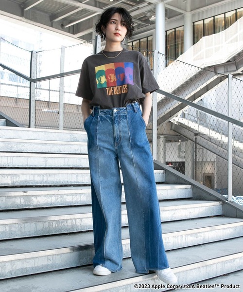 「GOOD ROCK SPEED」 半袖Tシャツ FREE ブラック レディース_画像2