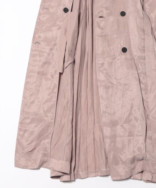 トレンチコート コート LIZIE DOUBLE BREASTED TRENCH COAT | LIZIE ダブル ブレスト トレンチ コートの画像