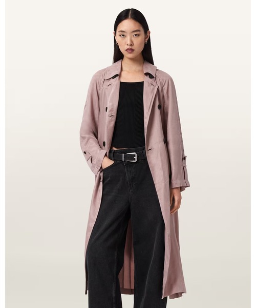 ALLSAINTS（オールセインツ） トレンチコート コート LIZIE DOUBLE