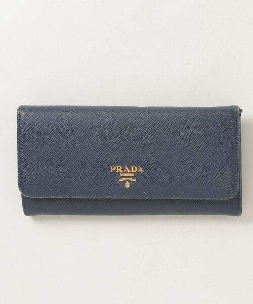 PRADA（プラダ） 財布 - ブルー レディース : ZOZOTOWN Yahoo!店
