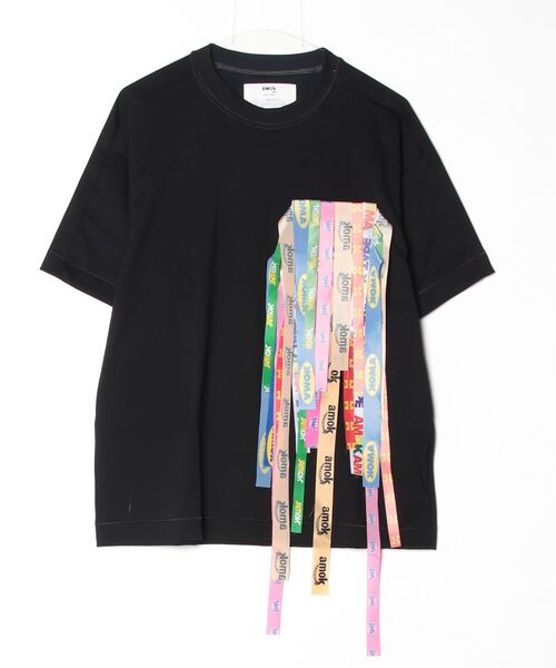 amok（アモク） tシャツ amok /アモク/TAPE WAVING TEE メンズ 