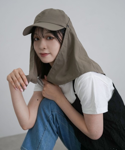 polcadot（ポルカドット） uvカット キャップ 帽子 紫外線カット